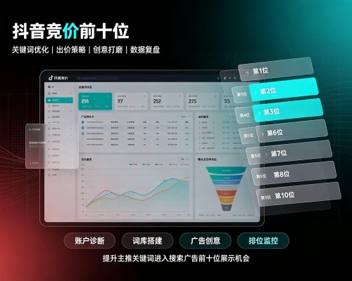 灵石抖音搜索竞价
